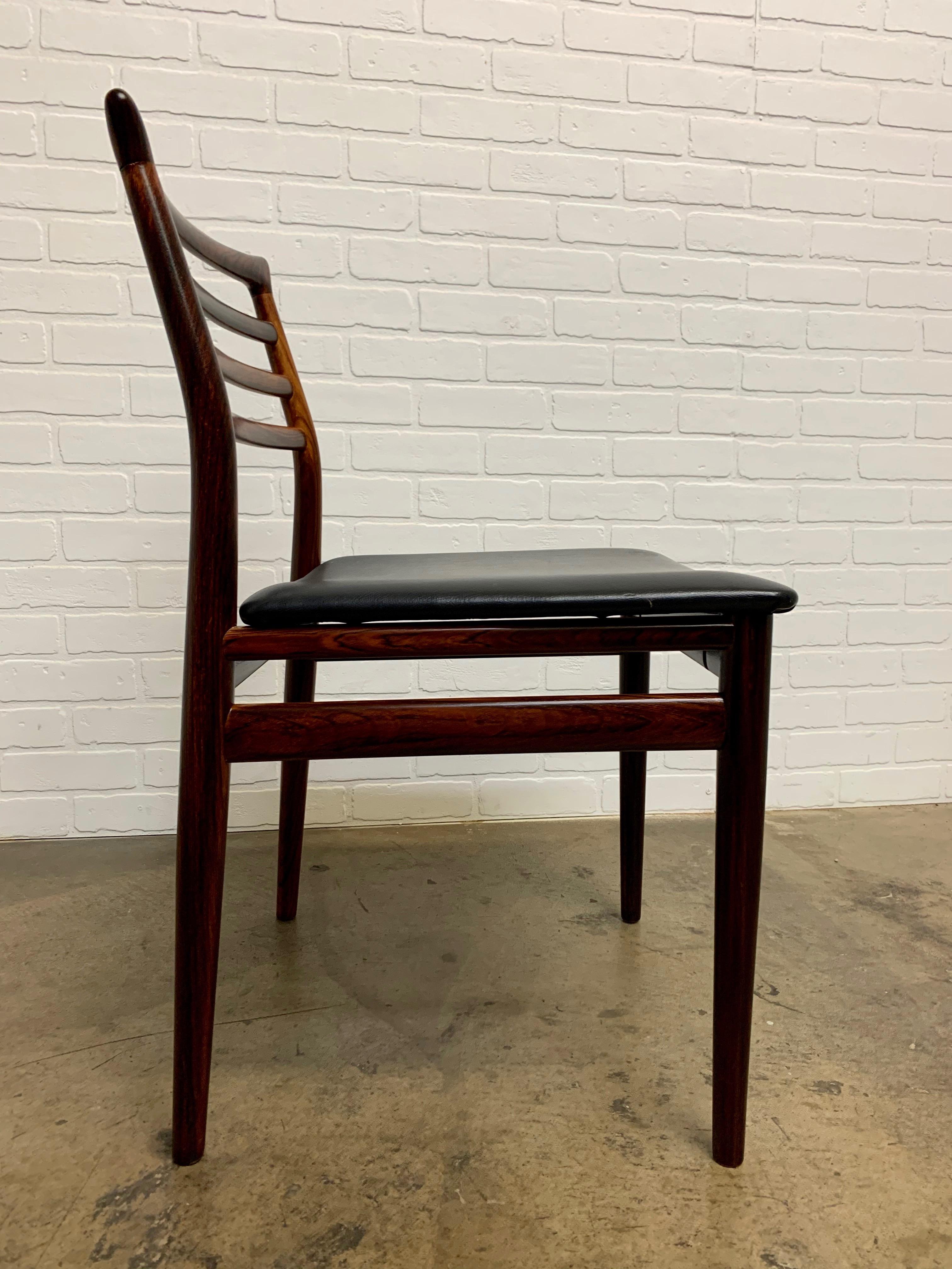 Erling Torvits Rosewood Dining Chairs by Sorø Stolefabrik, Set of Six 11