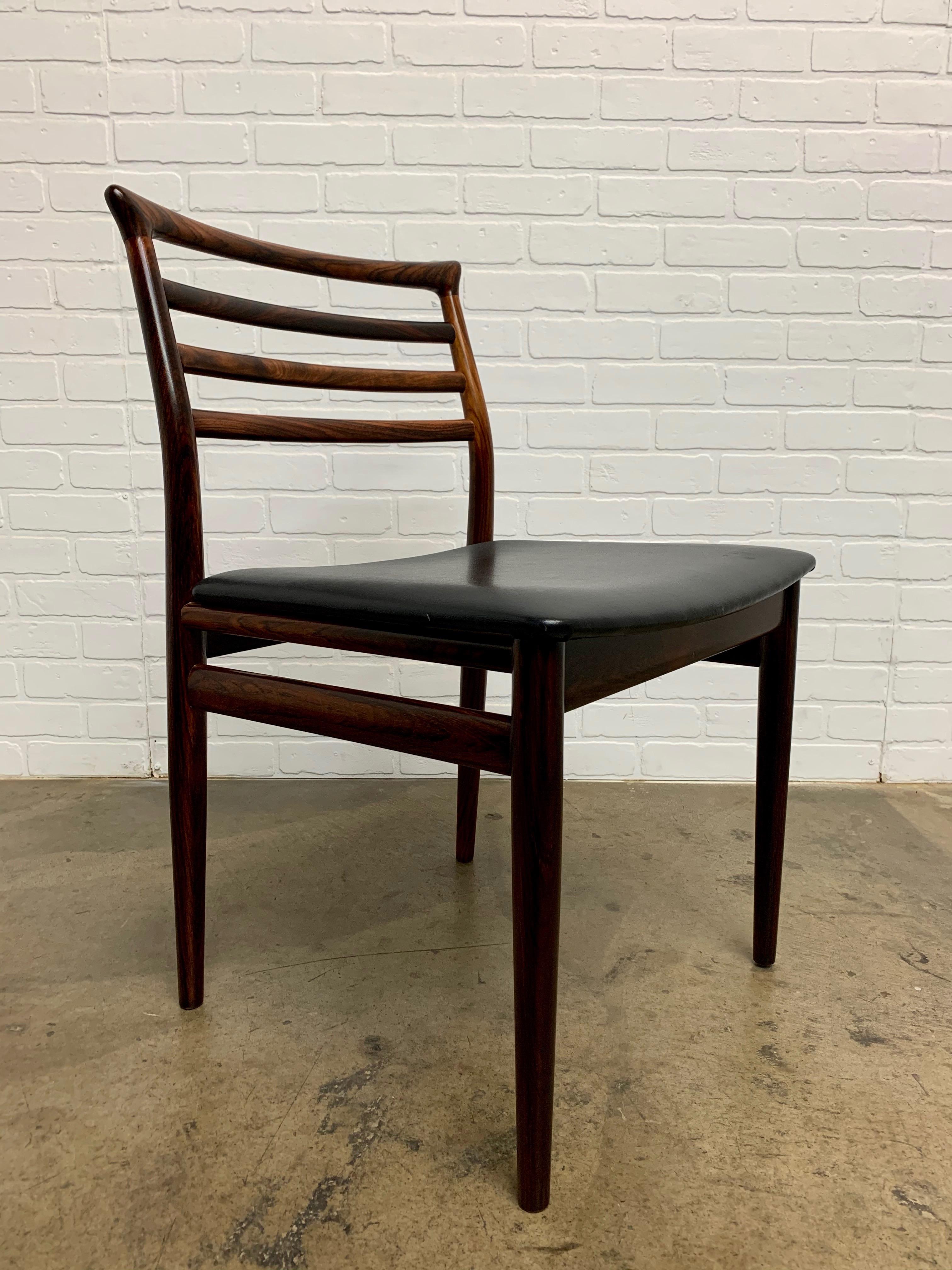 Erling Torvits Rosewood Dining Chairs by Sorø Stolefabrik, Set of Six 12