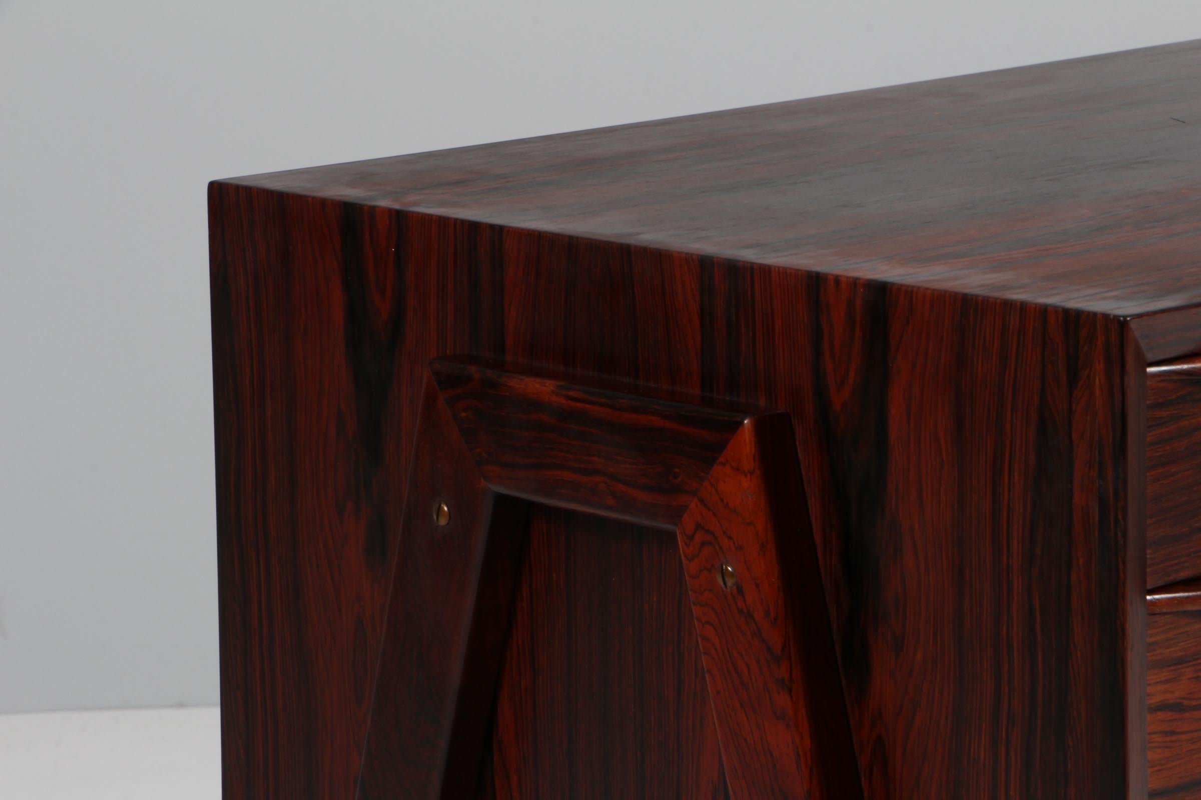 Mid-20th Century Erling Torvits, Sewing nest, Rosewood For Sale