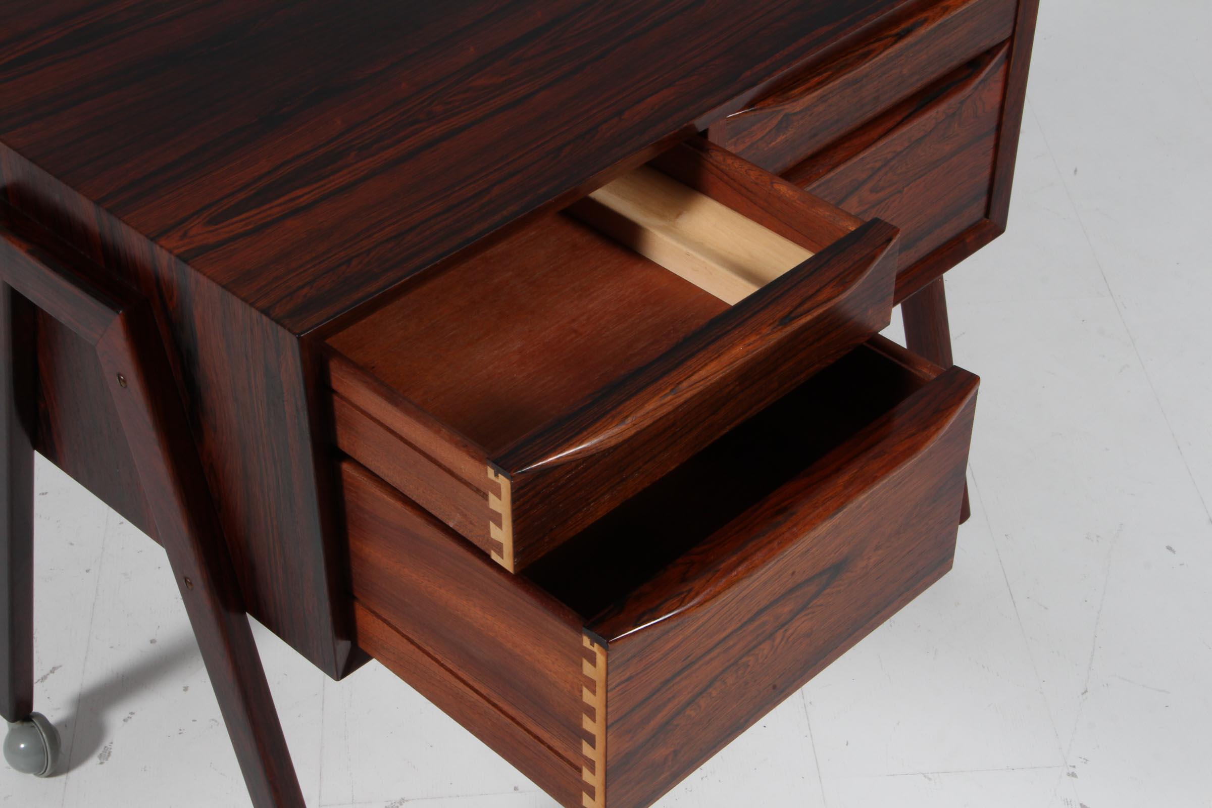 Erling Torvits, Sewing nest, Rosewood For Sale 2