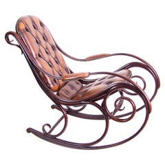 Erly and Rare Rocking Chair Thonet Nr.1
