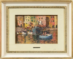 Erma Zago (pintora vedutista veneciana) - Pintura paisajista del siglo XX - Génova