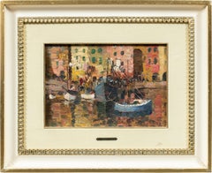 Erma Zago (pintora vedutista veneciana) - Pintura paisajista del siglo XX - Génova