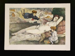 Untitled - Lithograph by Ermanno Iaia - 1990