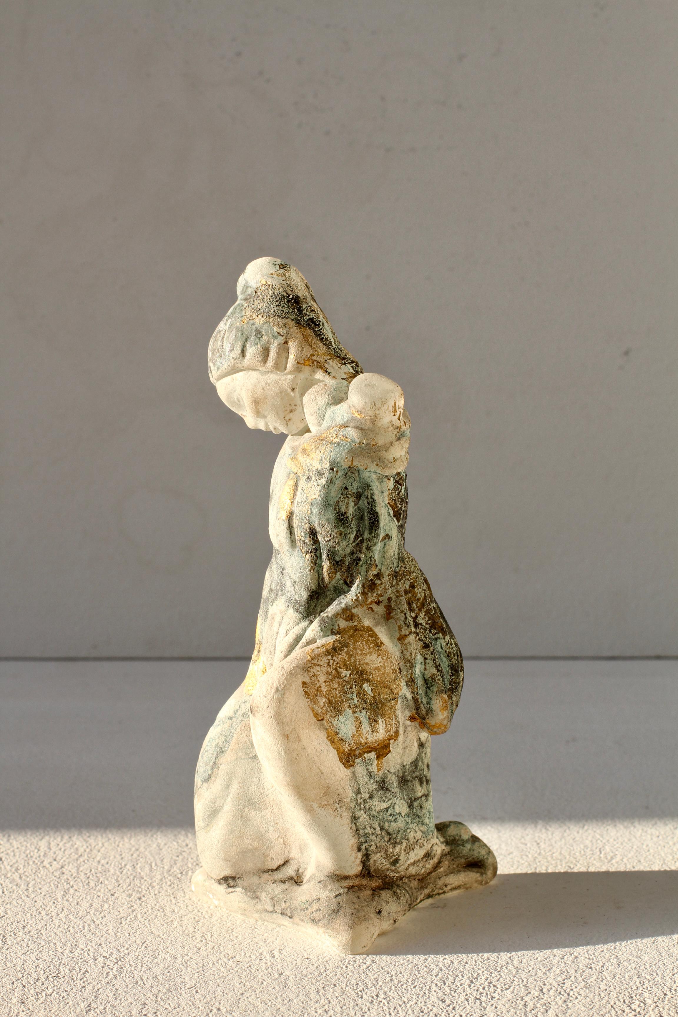 Ermanno Nason for Cenedese Italian Murano Black, White & Gold Glass Sculpture For Sale 5