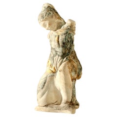 Escultura de cristal italiano de Murano negro, blanco y dorado Ermanno Nason para Cenedese