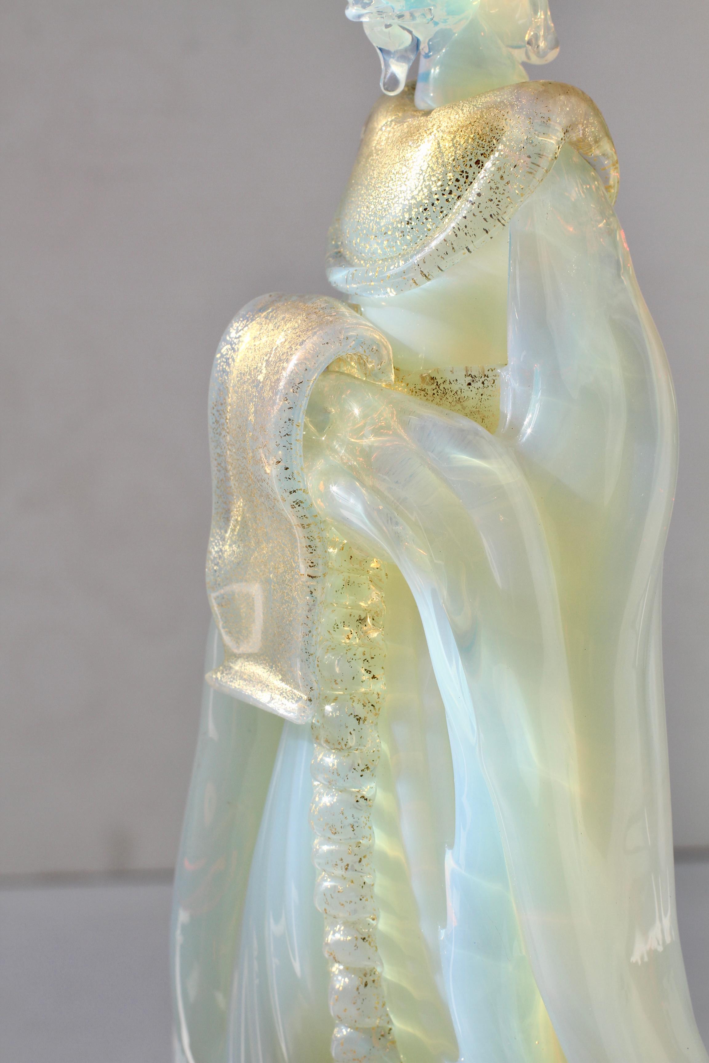 Ermanno Nason per Cenedese Scultura di uomo cinese in vetro di Murano, Venezia, Italia in vendita 12