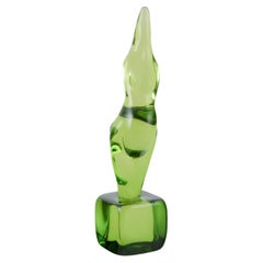 Ermanno Nason para Cenedese, Murano. Gran escultura de mujer desnuda.