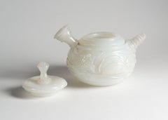 Ermanno Nason für Vetreria Cenedese:: Seltene orientalische Teekanne aus Glas:: Italien:: 1964