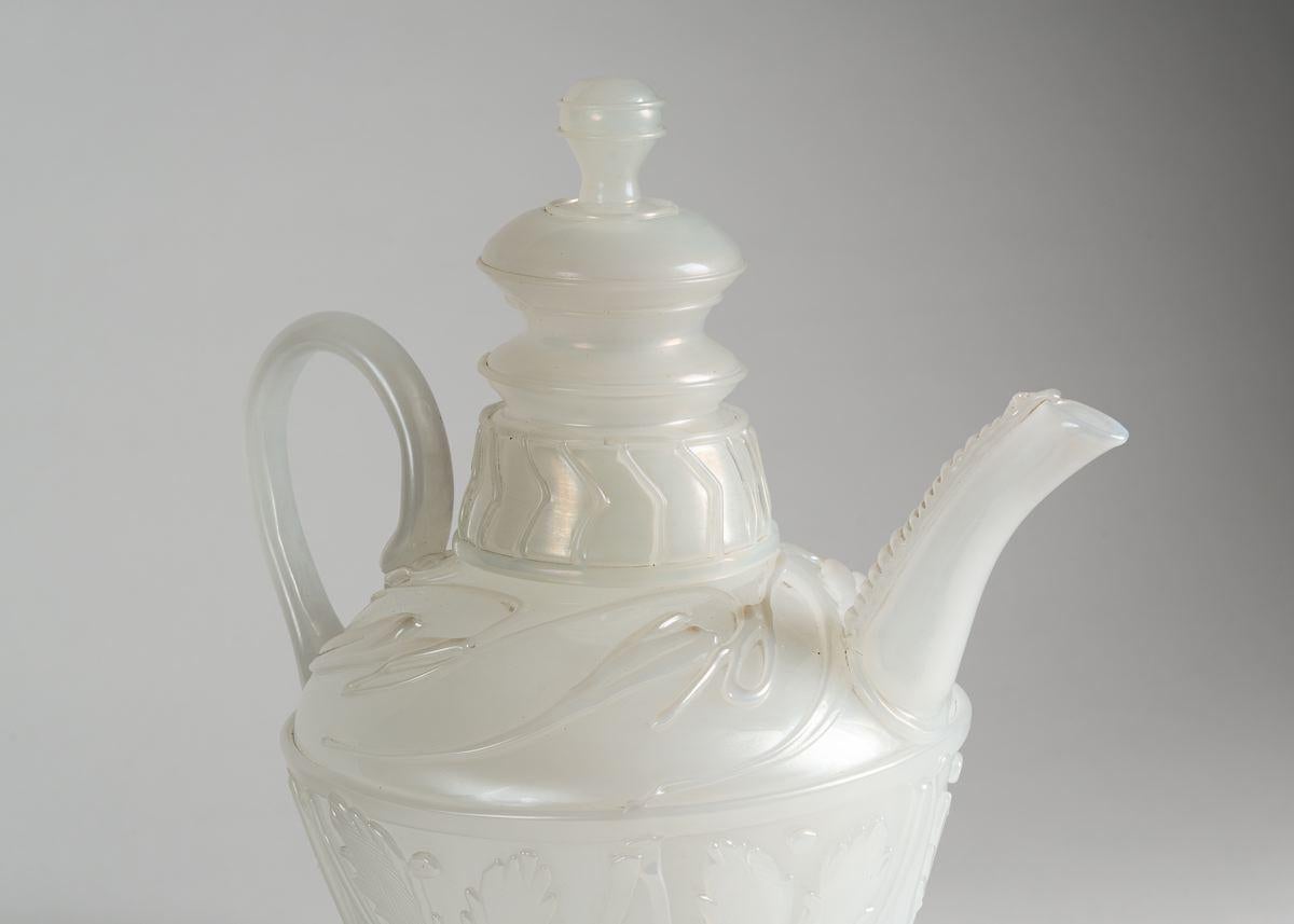 Italian Ermanno Nason for Vetreria Cenedese, Rare Glass Orientalist Teapot, Italy, 1964  For Sale
