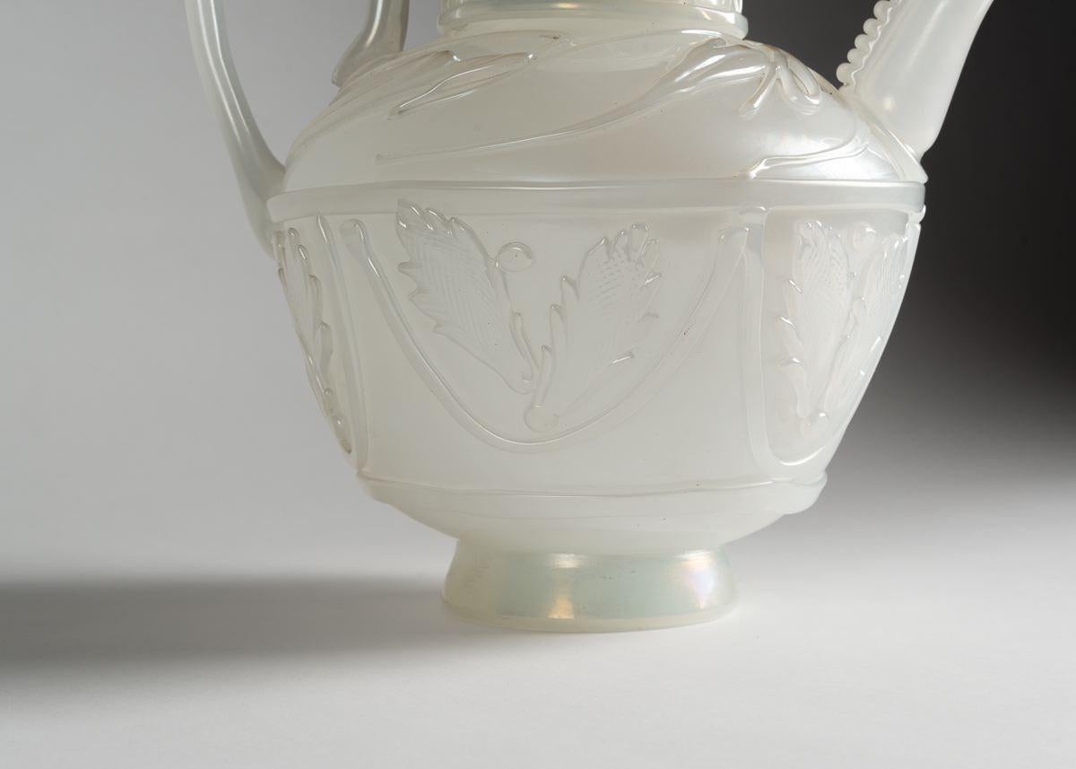 Ermanno Nason for Vetreria Cenedese, Rare Glass Orientalist Teapot, Italy, 1964  In Good Condition For Sale In New York, NY