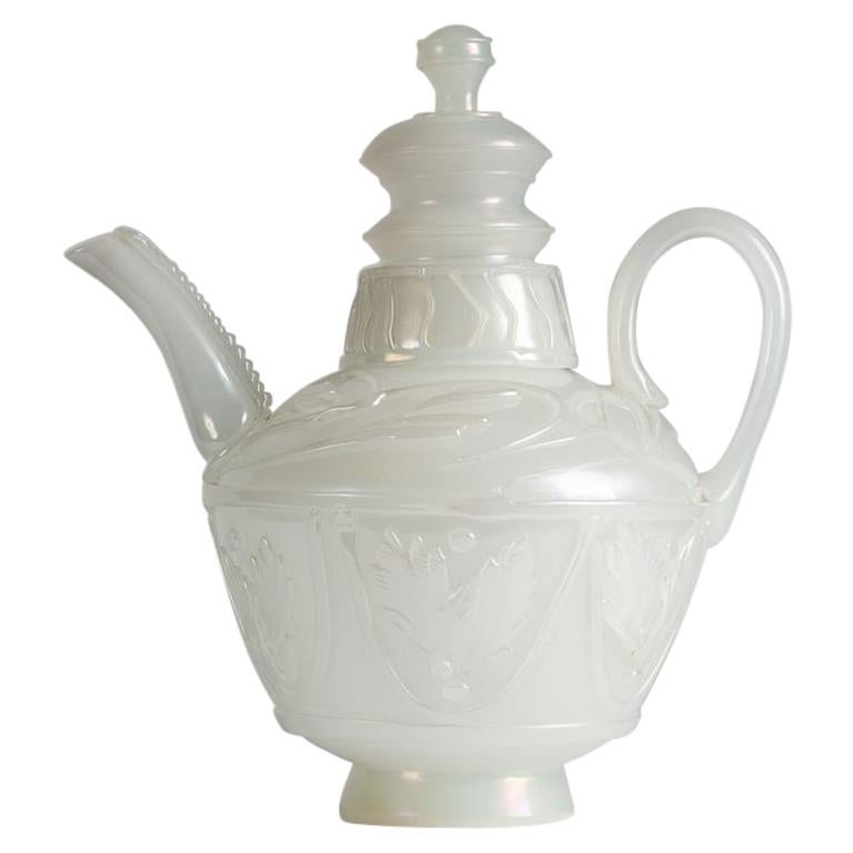 Ermanno Nason for Vetreria Cenedese, Rare Glass Orientalist Teapot, Italy, 1964  For Sale