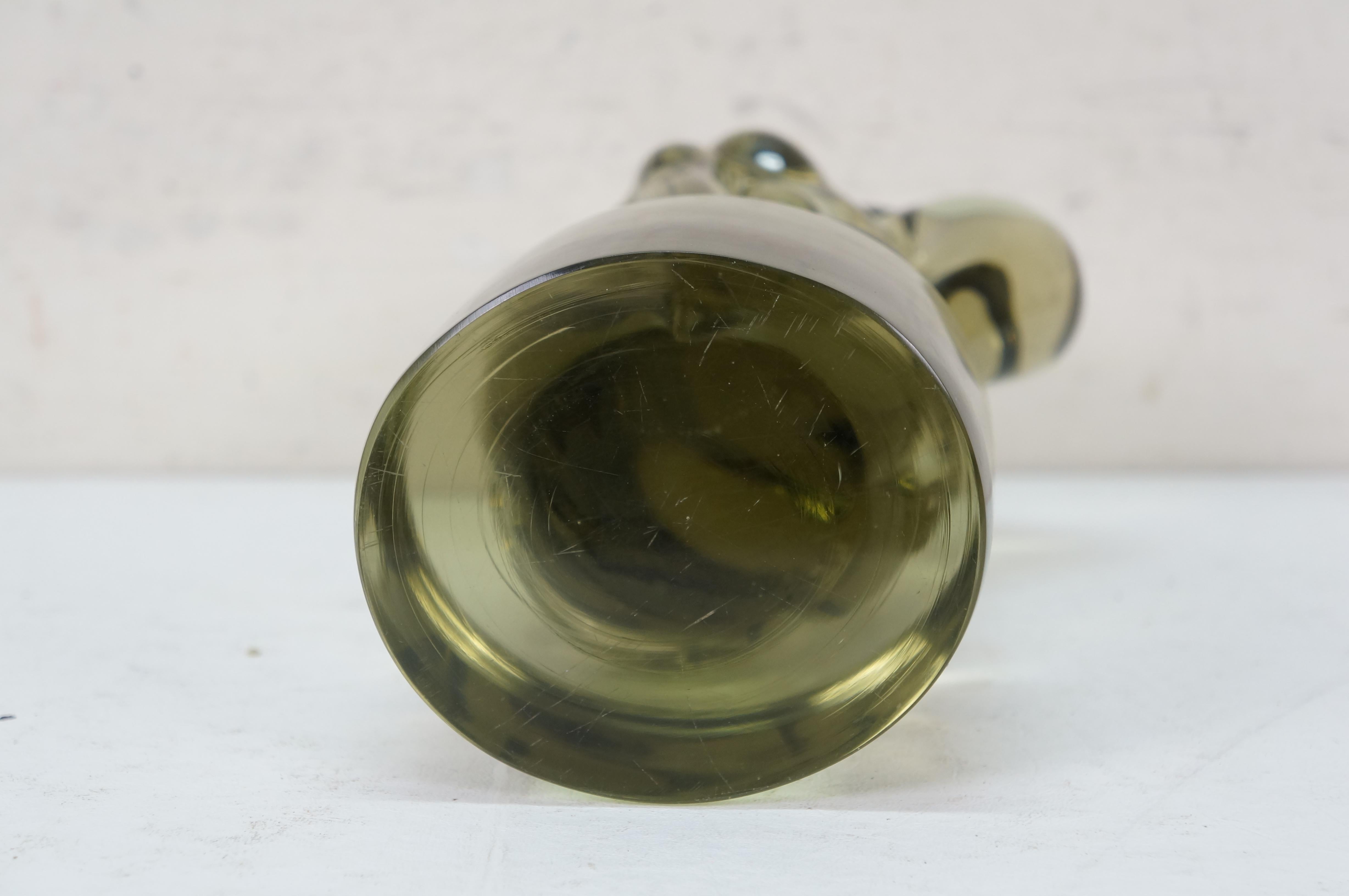 Ermanno Nason, scultura firmata in vetro artistico Greene & Greene Lovers, 11