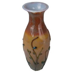 Ermanno Nason, jarrón con diseño floral, ca. 1963-1972