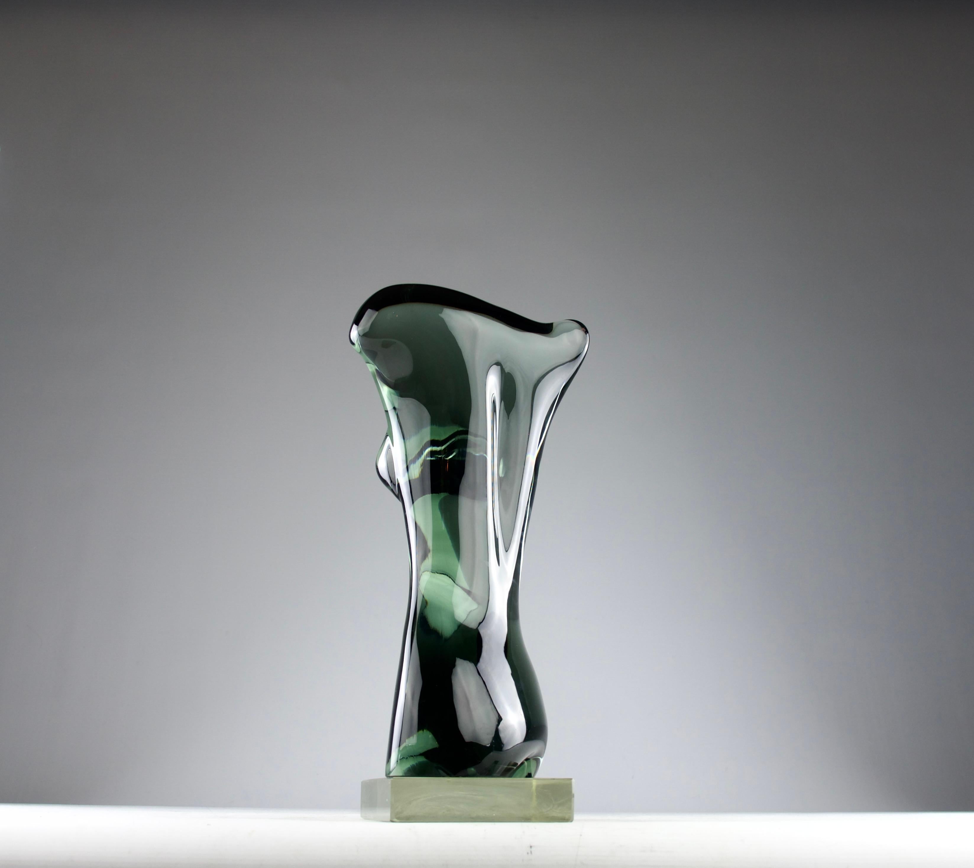 Moderne Ermanno Nason, Woman Torso Sculpture, Italy 1980s en vente