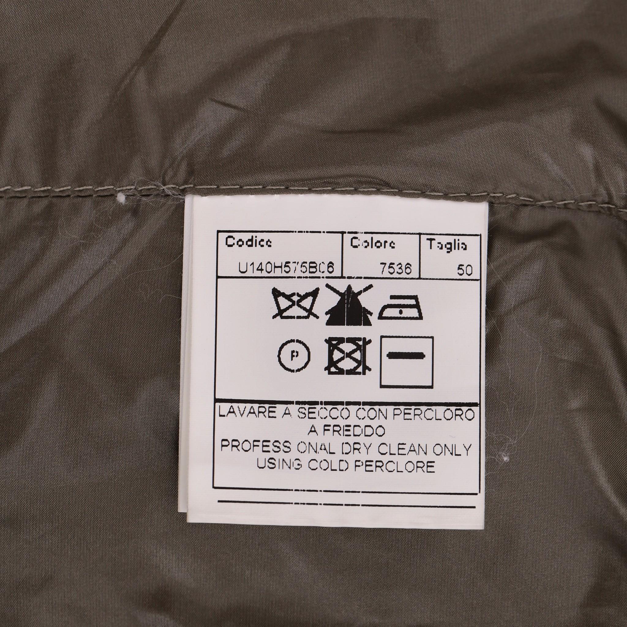 Ermanno Scervino Cotton Blend Biker Jacket For Sale 5