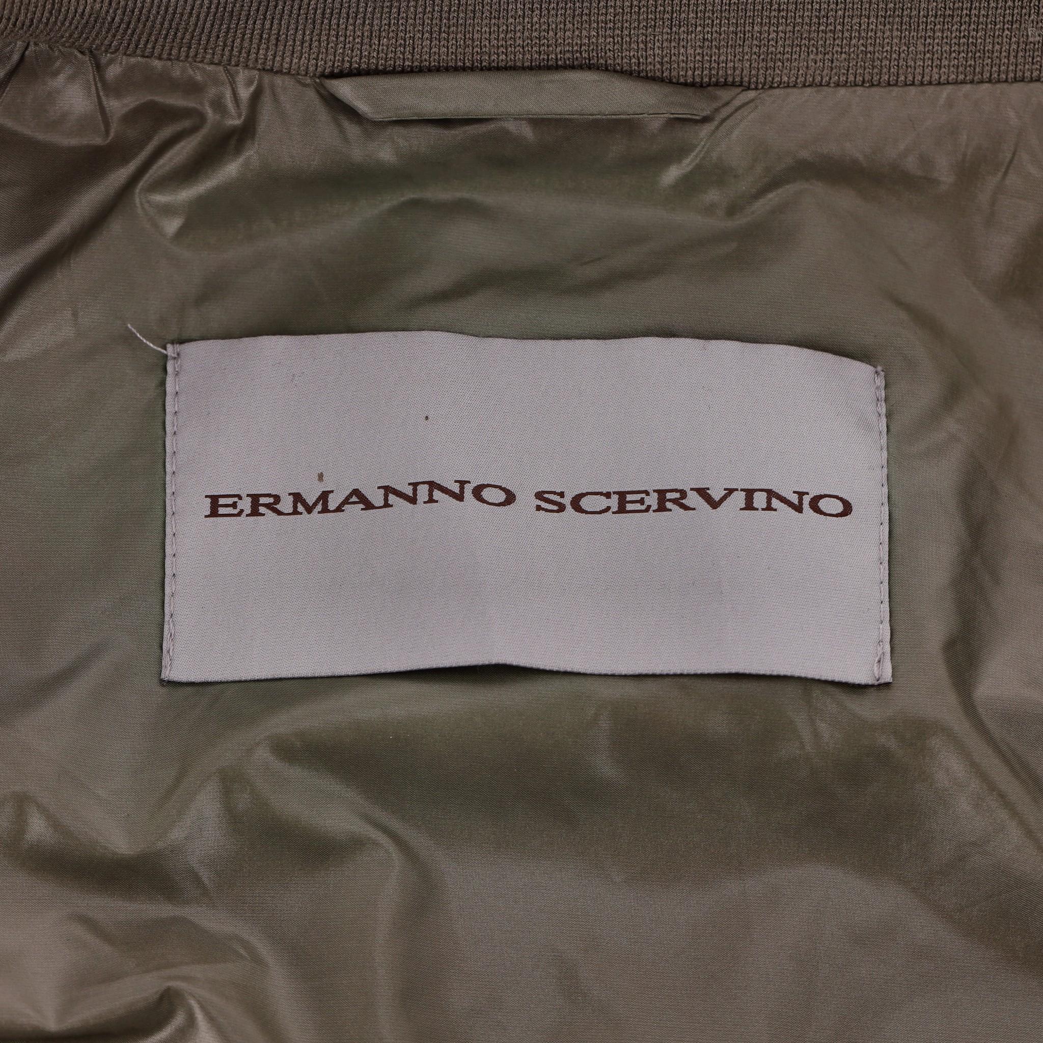 Ermanno Scervino Cotton Blend Biker Jacket For Sale 3