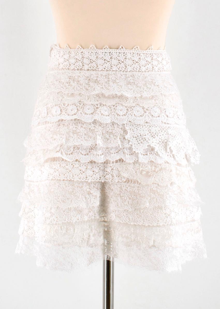 lace skirt and top set