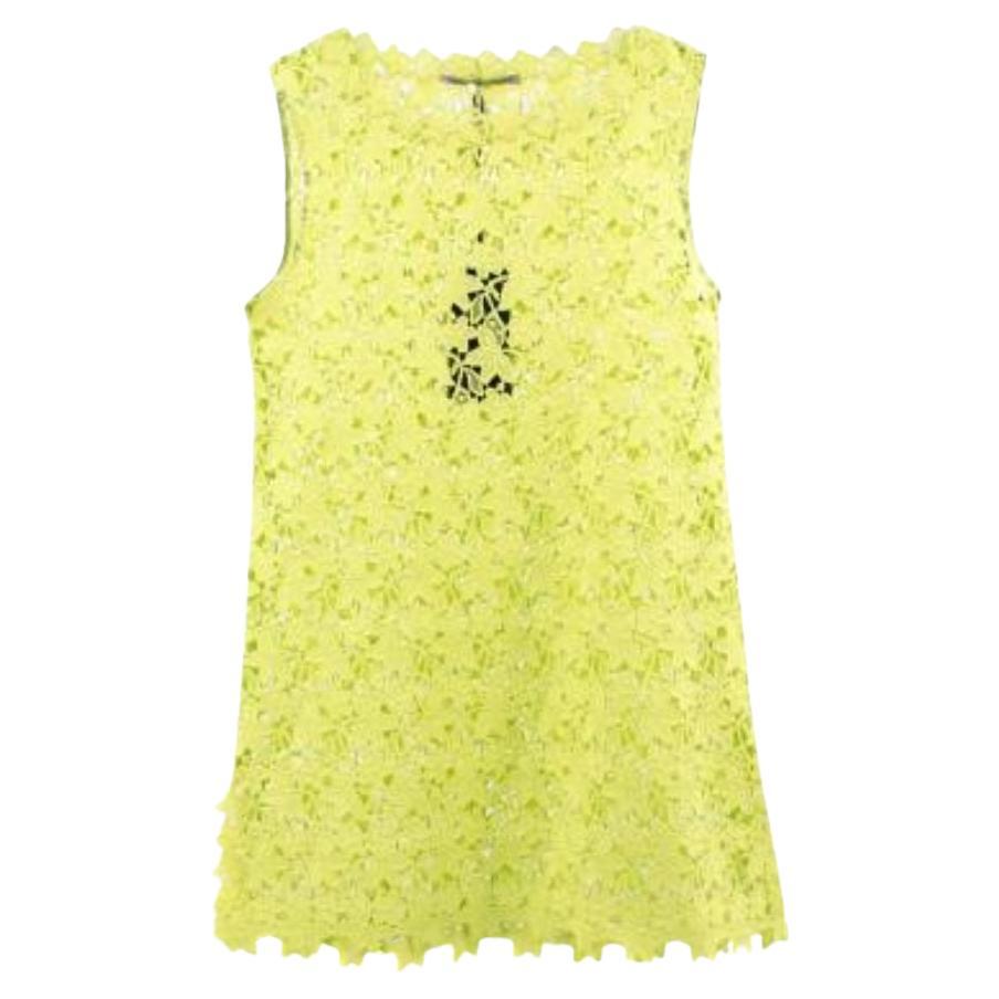 Ermanno Scervino Crochet Floral Dress Tunic For Sale