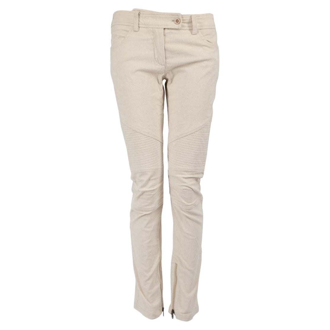 Pantalon motard écru Ermanno Scervino, taille S en vente