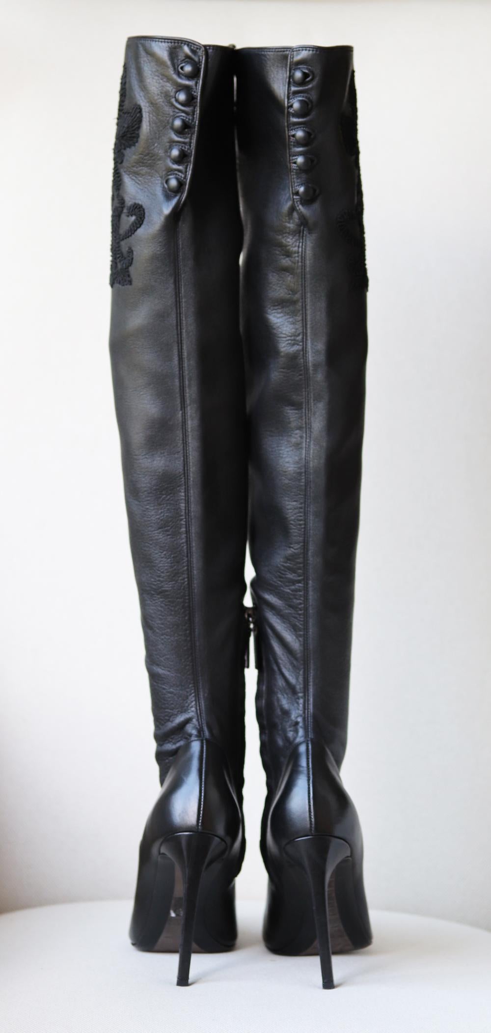ermanno scervino over the knee boots