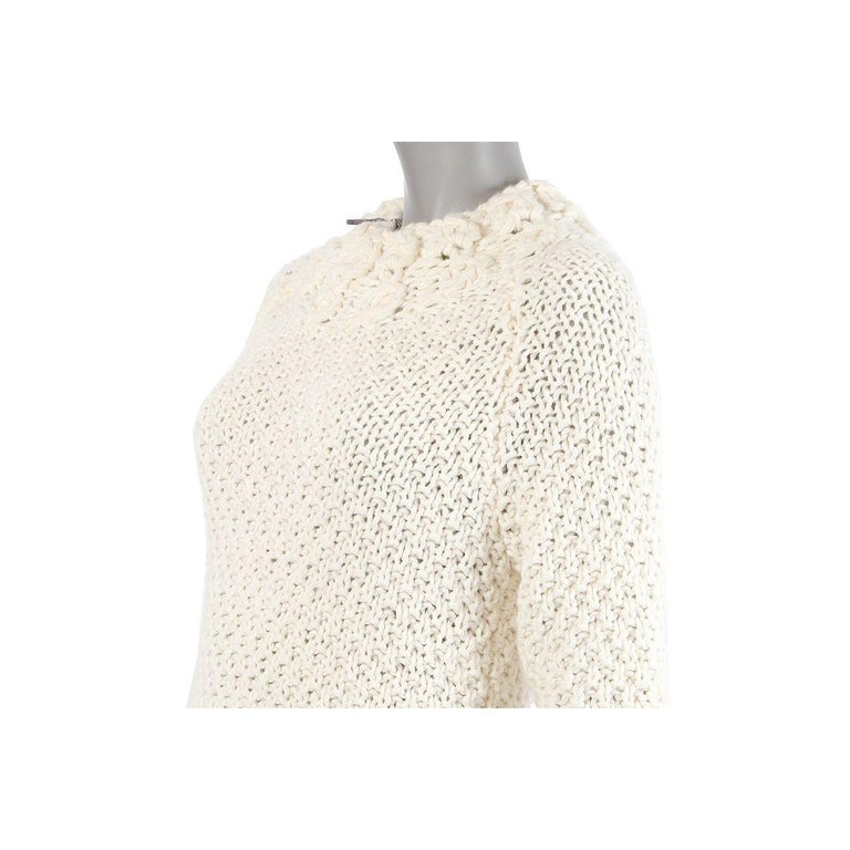 Ermanno Scervino Knit Blue Wool Sweater Cardigan