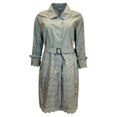 Ermanno Scervino Lace Detailed Belted Coat