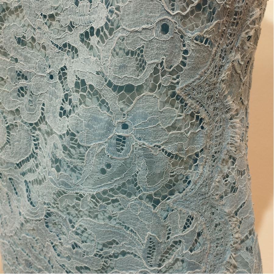 Ermanno Scervino Lace dress size 40 In Excellent Condition For Sale In Gazzaniga (BG), IT