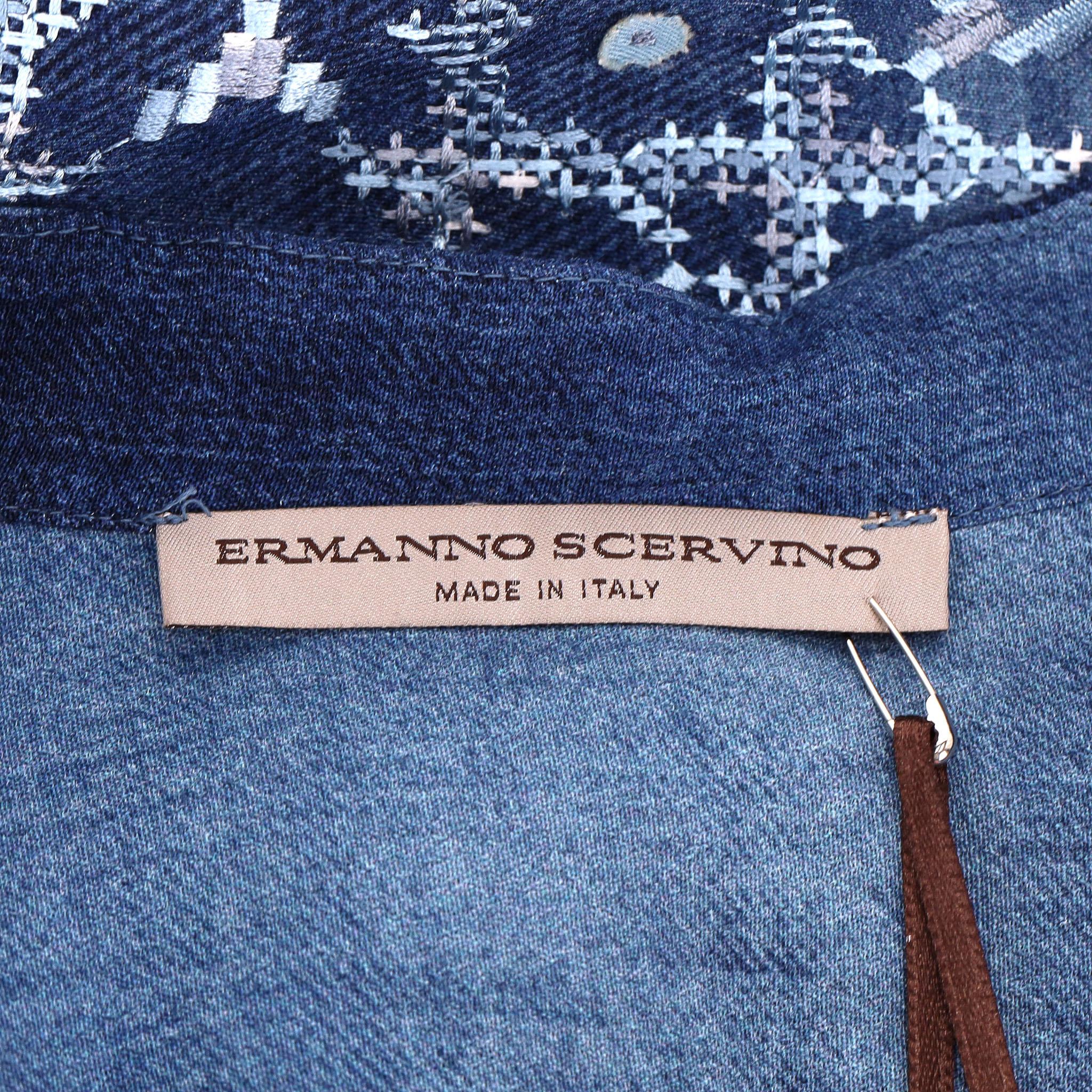 Camicia di Ermanno Scervino impreziosita dal pizzo in vendita 4