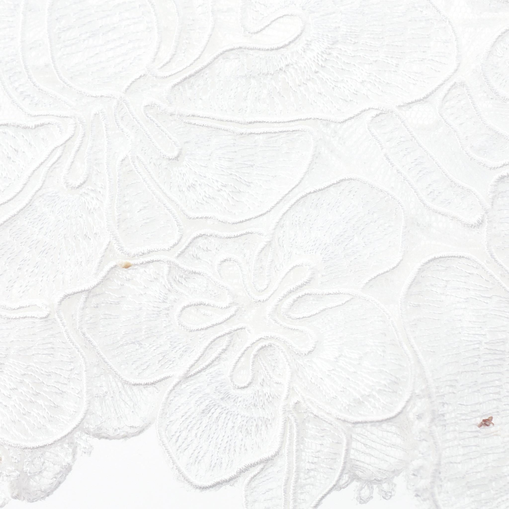 Top in cotone ricamato in pizzo di Ermanno Scervino in vendita 4