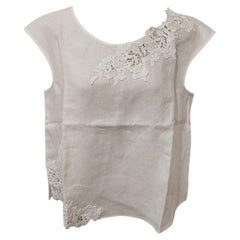 Ermanno Scervino Linen top size 46