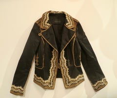 Ermanno Scervino luxurious vintage embroidered short jacket