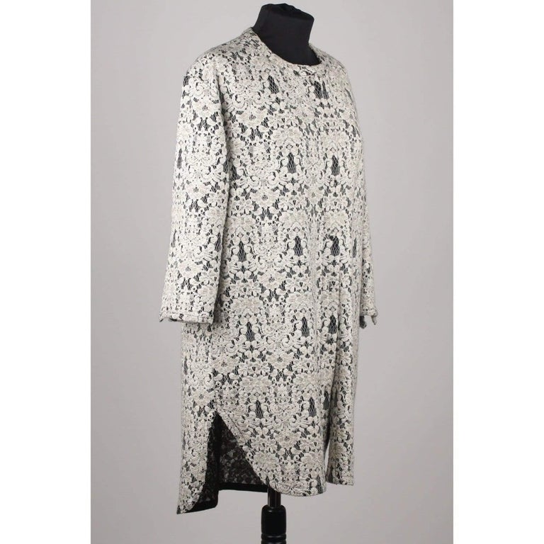 Ermanno Scervino OffWhite Lace Dust Coat For Sale at 1stDibs