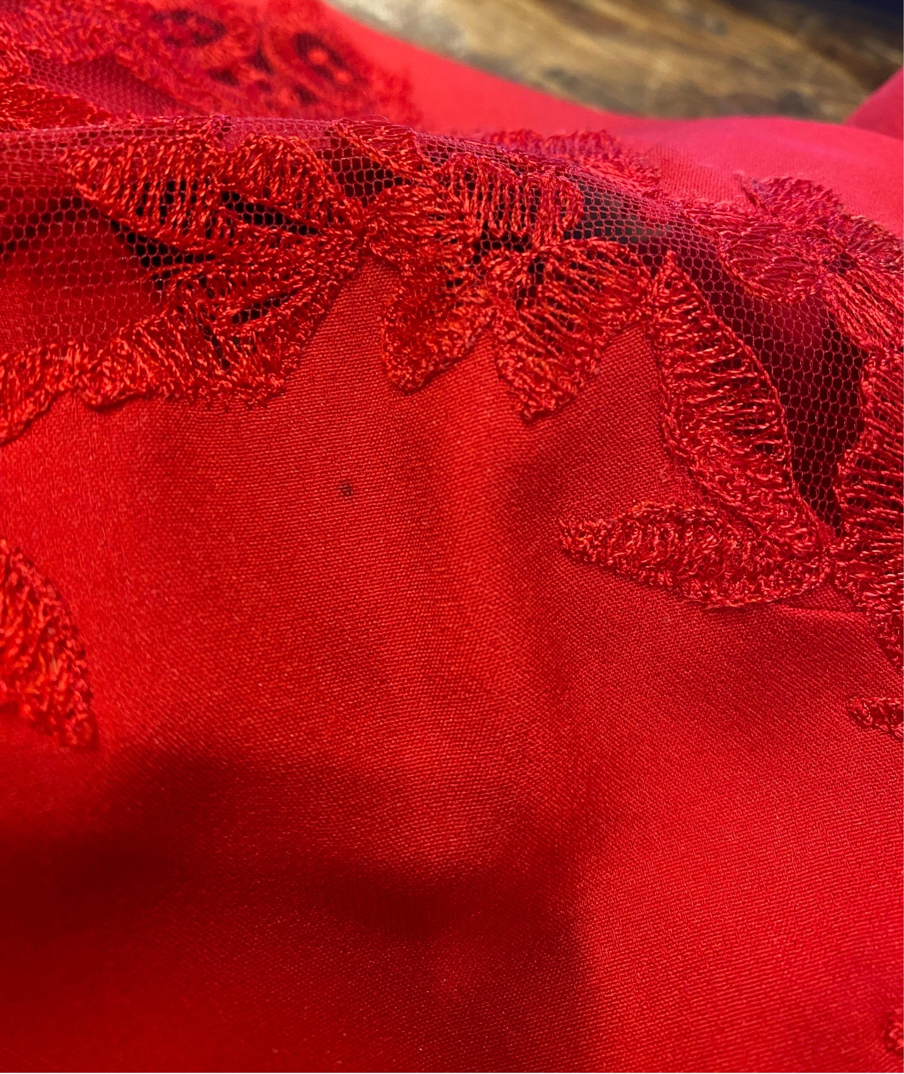 Ermanno Scervino red sheath Dress For Sale 6