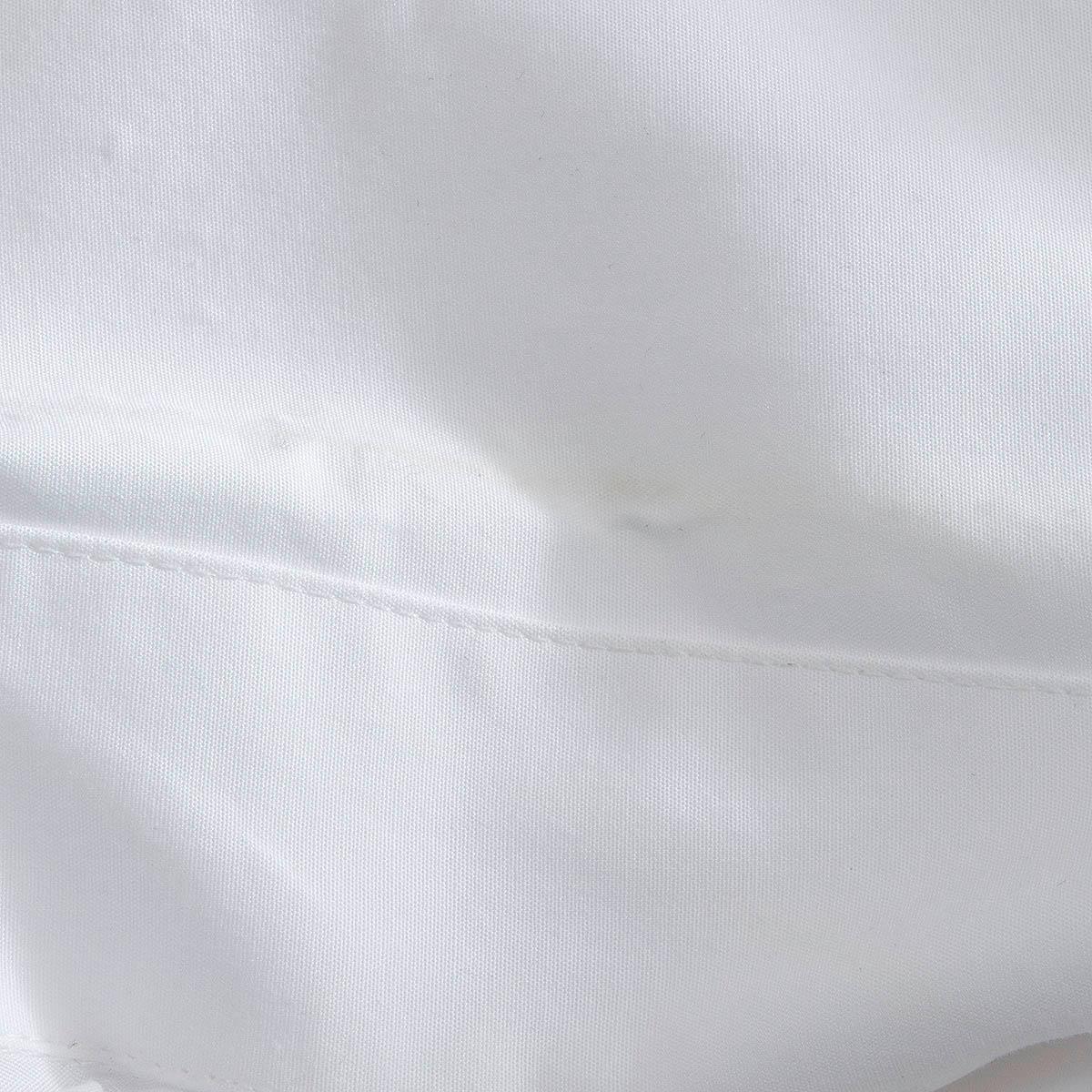 ERMANNO SCERVINO Weißes BRODERIE ANGLAISE SHIRT-Kleid aus Baumwolle 44 L im Angebot 2