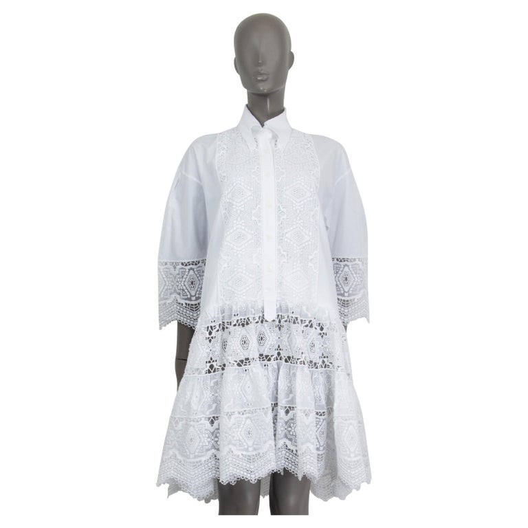 ERMANNO SCERVINO white cotton BRODERIE ANGLAISE SHIRT Dress 44 L For Sale at 1stDibs | broderie shirt dress, ermanno scervino lace dress, ermanno scervino white dress ERMANNO SCERVINO white cotton BRODERIE ANGLAISE SHIRT Dress 44 L For Sale at 1stDibs | broderie shirt dress, ermanno scervino lace dress, ermanno scervino white dress