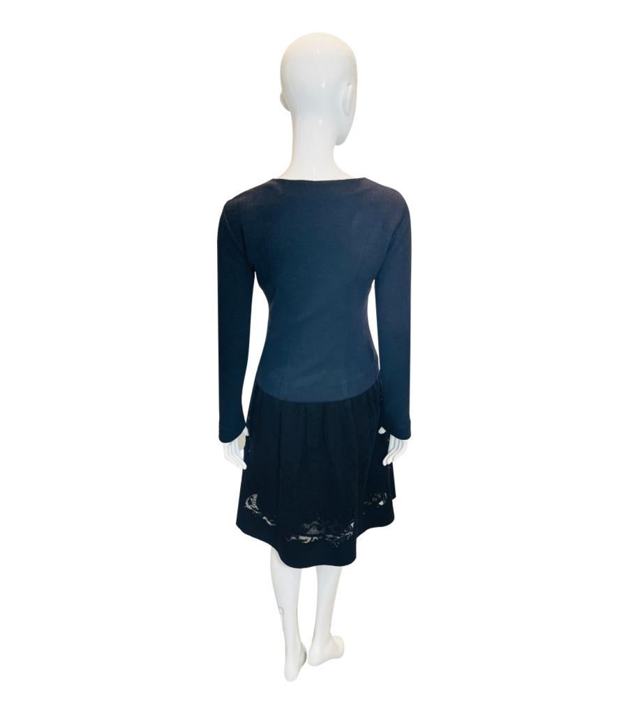 Women's Ermanno Scervino Wool, Silk & Cashmere Dress For Sale
