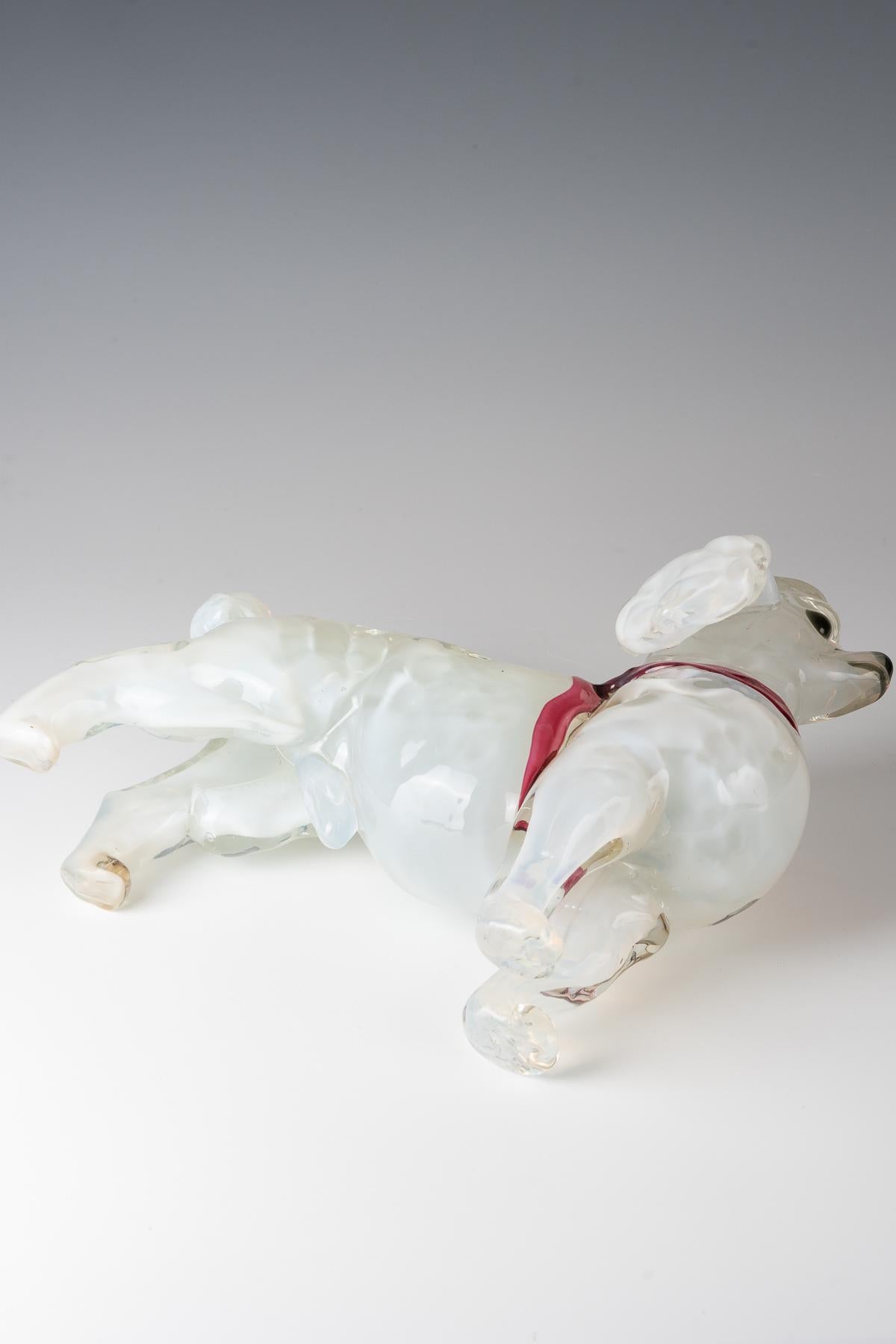 Ermano Nason para Cenedese. Figura de caniche escultor 1963-72. Italiano en venta