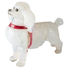 Ermano Nason para Cenedese. Figura de caniche escultor 1963-72.
