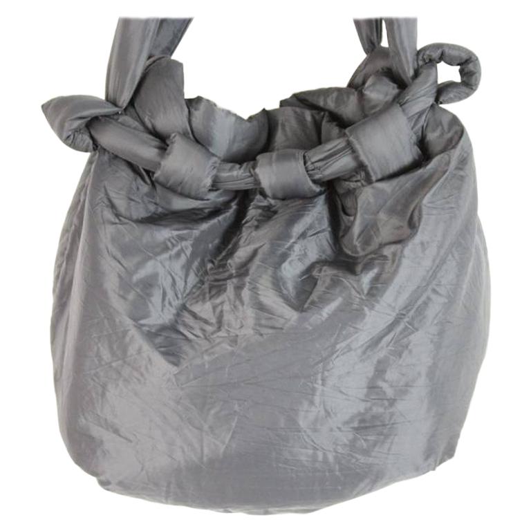 Ermanoo Scervino Gray Soft Tote Shopping Bag