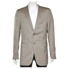 Ermenegildo Zegna - Blazer en laine beige L