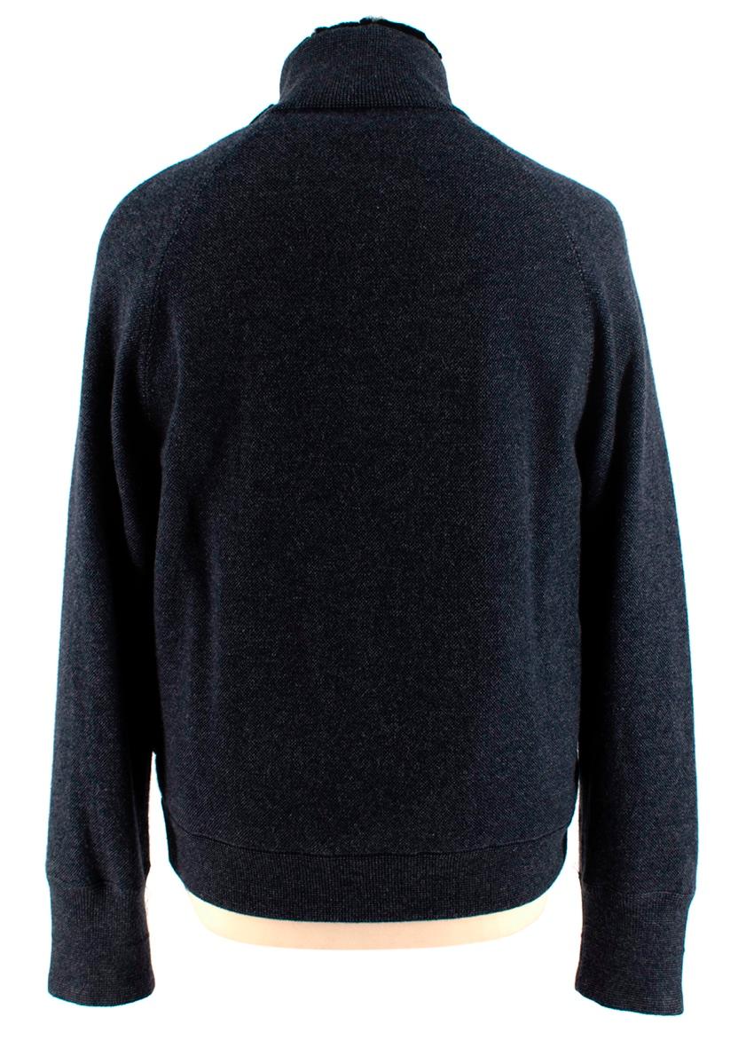 Black Ermenegildo Zegna Cashmere blend Jacket - Us Size 36