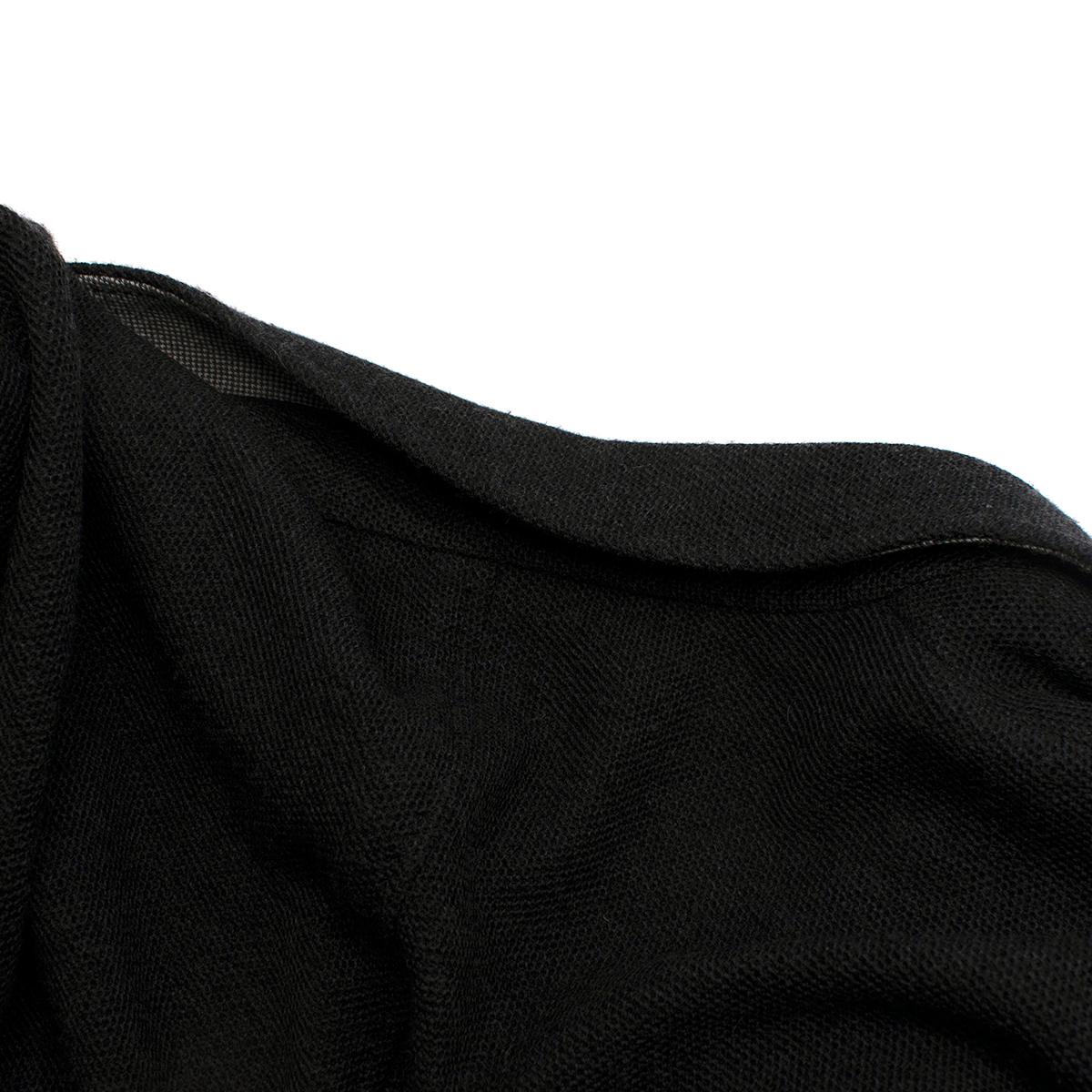 Ermenegildo Zegna Dark Grey Wool Single Breasted Jacket - Us size  For Sale 3
