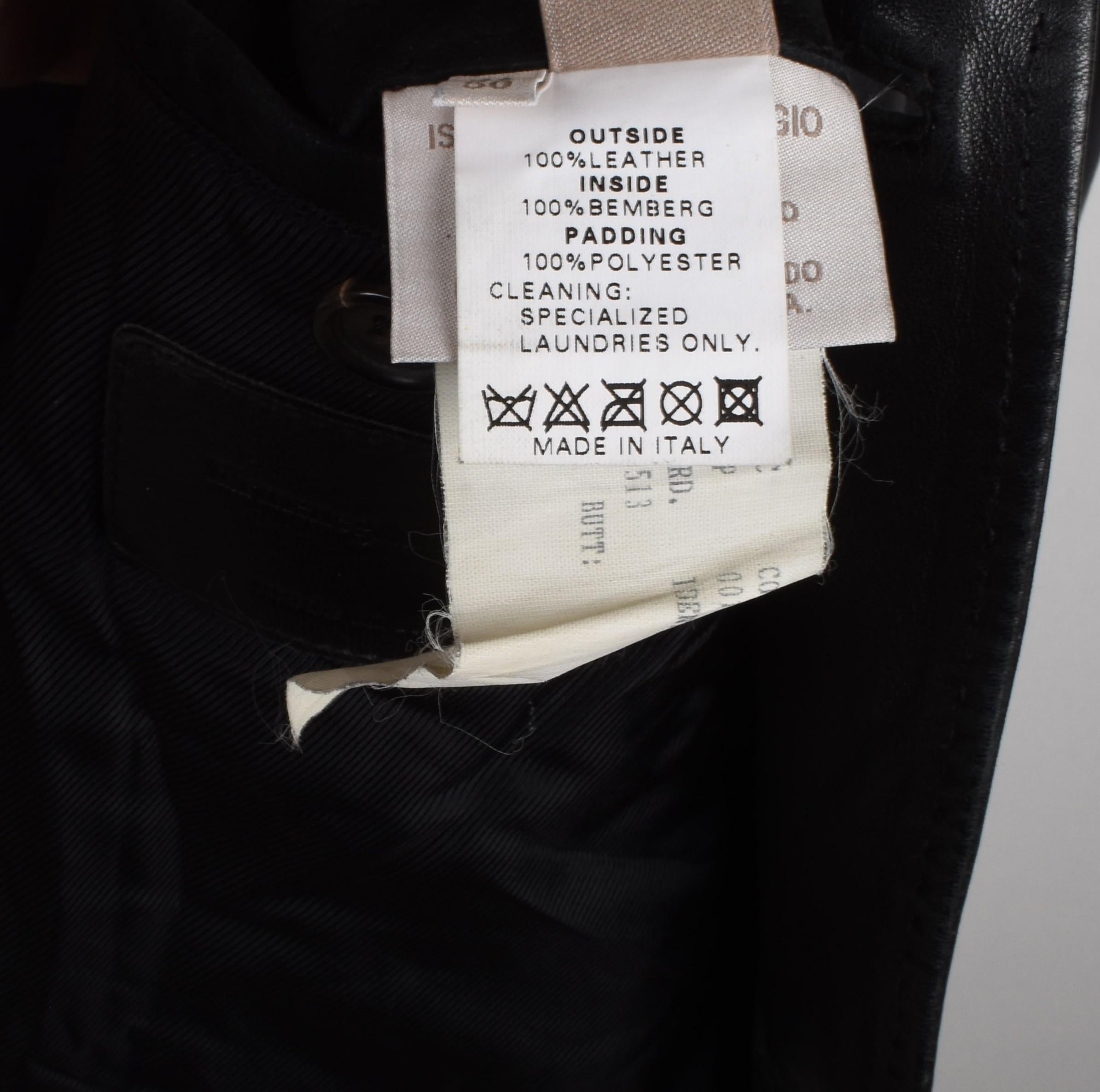 Abrigo de piel Ermenegildo Zegna Hombre Talla IT50-L, S1778 en Bueno estado para la venta en Kaunas, LT