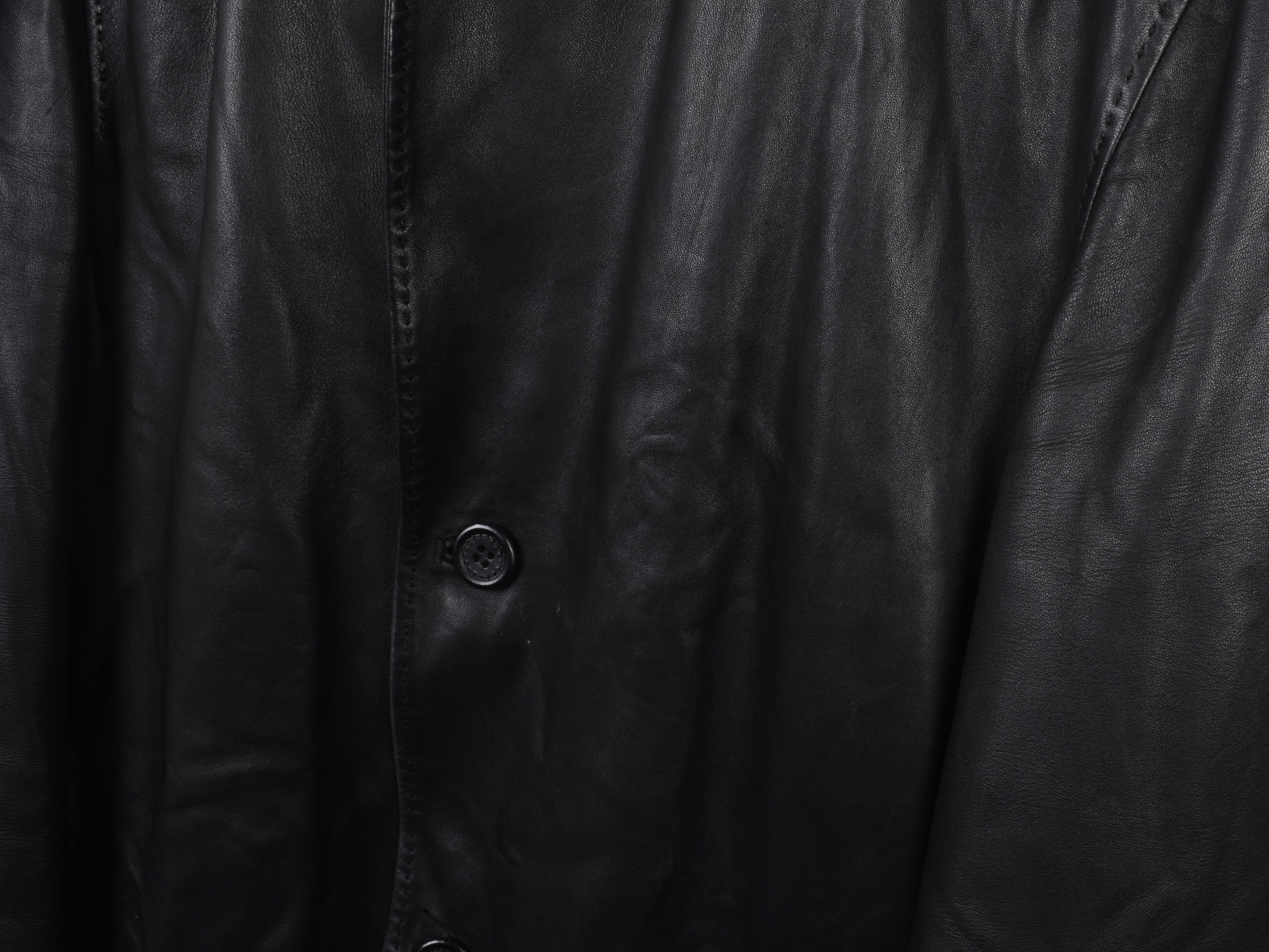 Abrigo de piel Ermenegildo Zegna Hombre Talla IT50-L, S1778 en venta 3