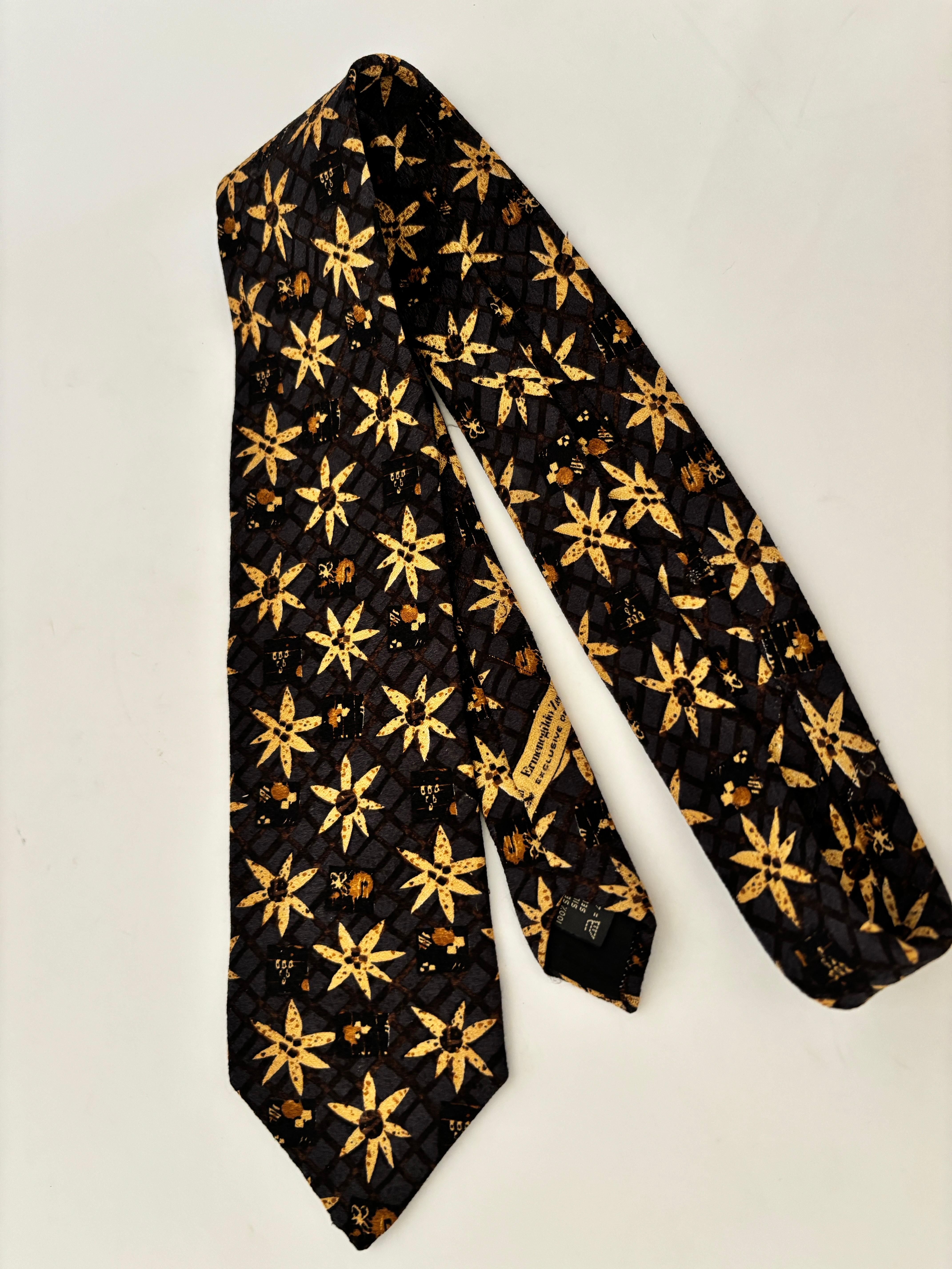 ERMENEGILDO ZEGNA Corbata de seda para hombre Italia en venta 3