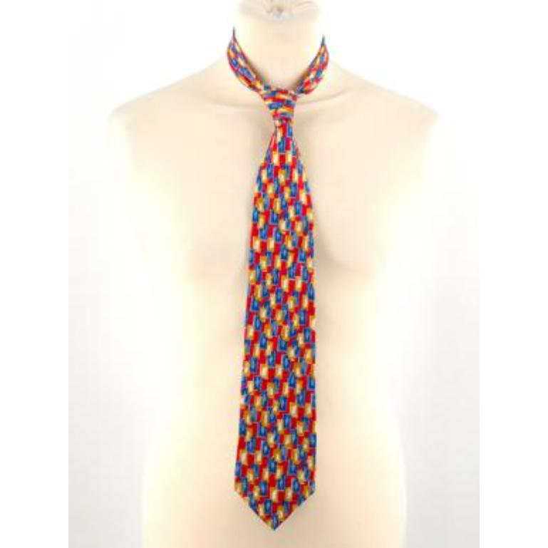 Ermenegildo Zegna Multi-Coloured Printed Silk Tie

- Multi-coloured printed tie
- 100% silk

Please note, these items are pre-owned and may show some signs of storage, even when unworn and unused. This is reflected within the significantly reduced
