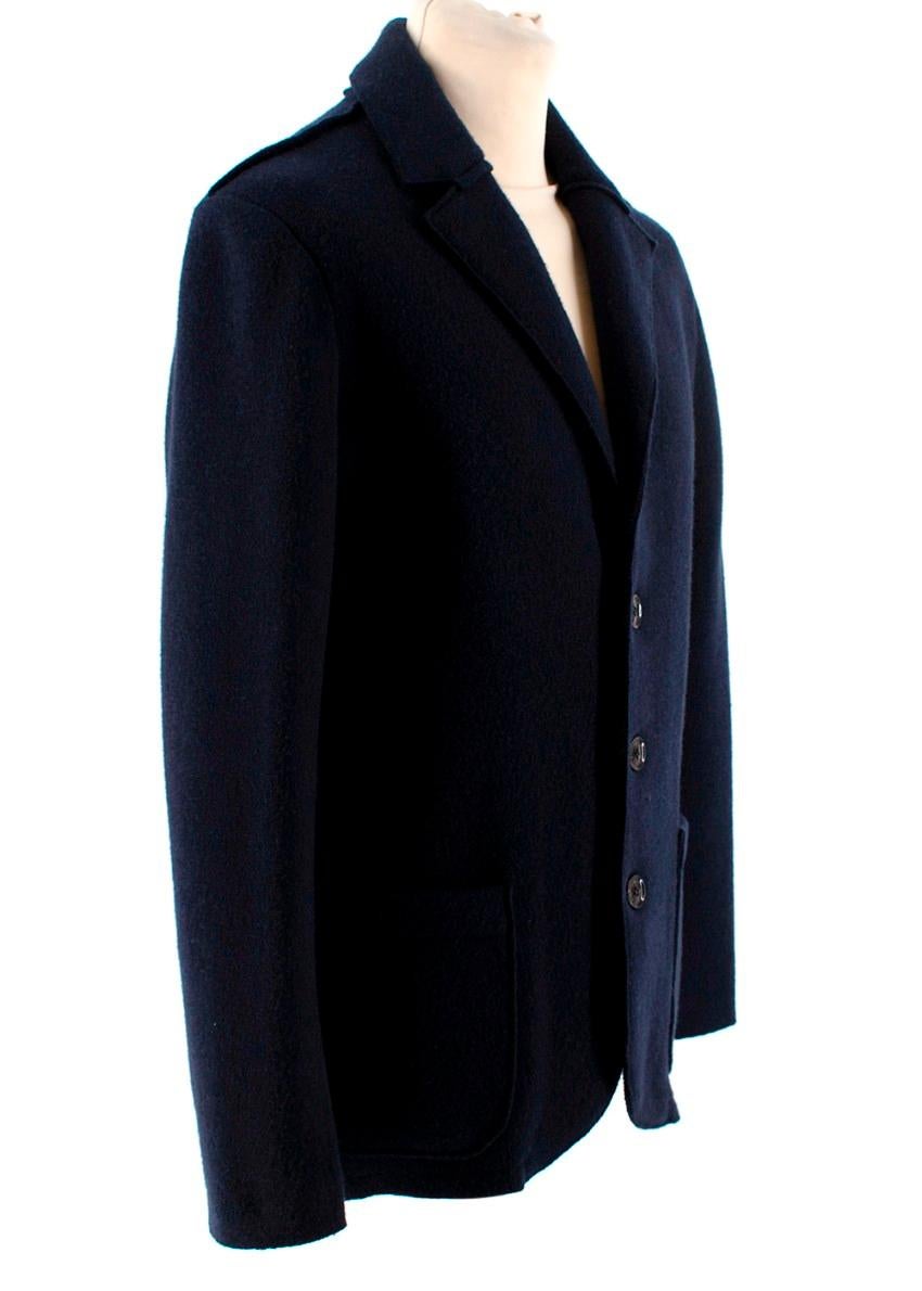 Ermenegildo Zegna Navy Wool&Cashmere Blazer - Us size 38 2