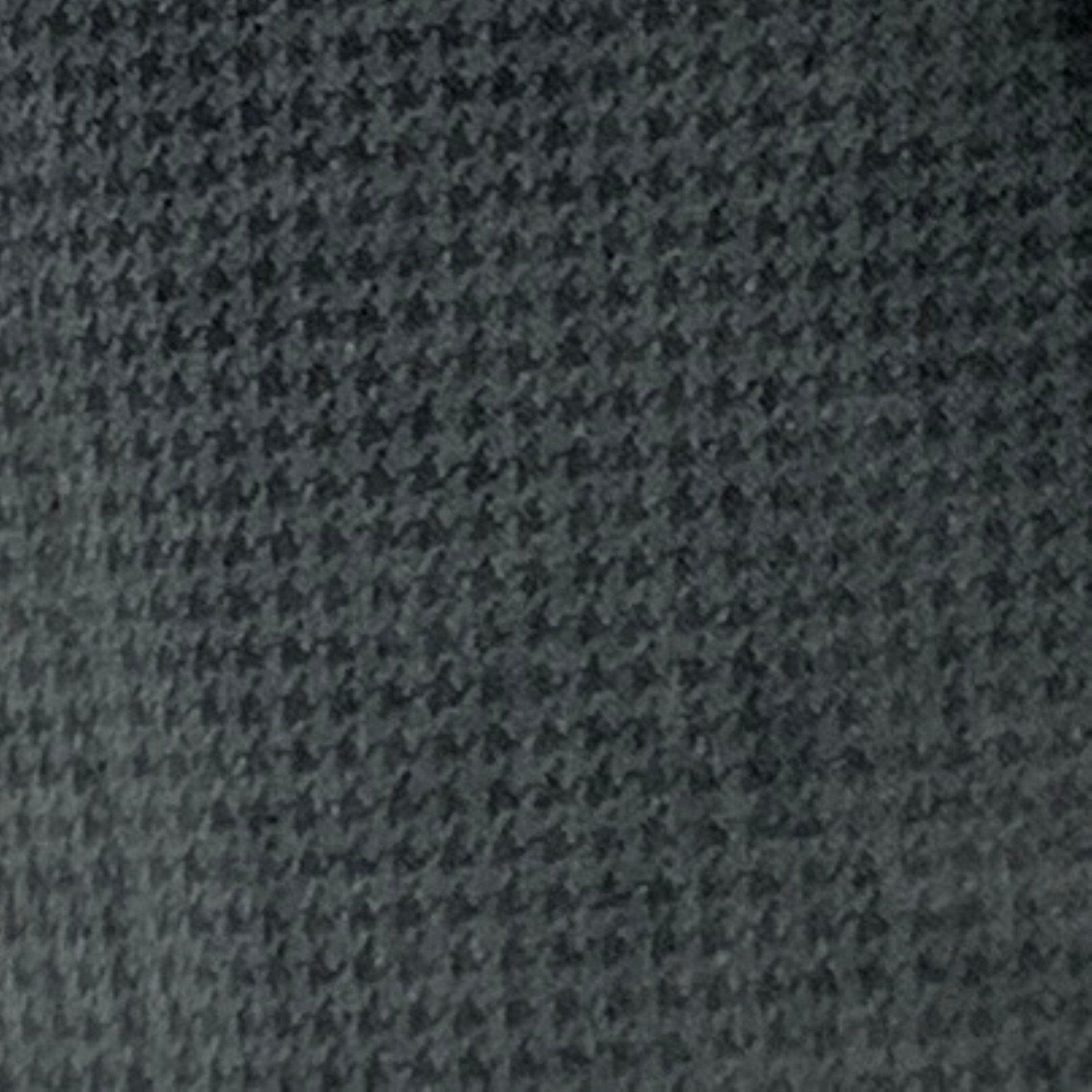 ERMENEGILDO ZEGNA Size 44 Black Houndstooth Cotton Silk Sport Coat In Good Condition In San Francisco, CA