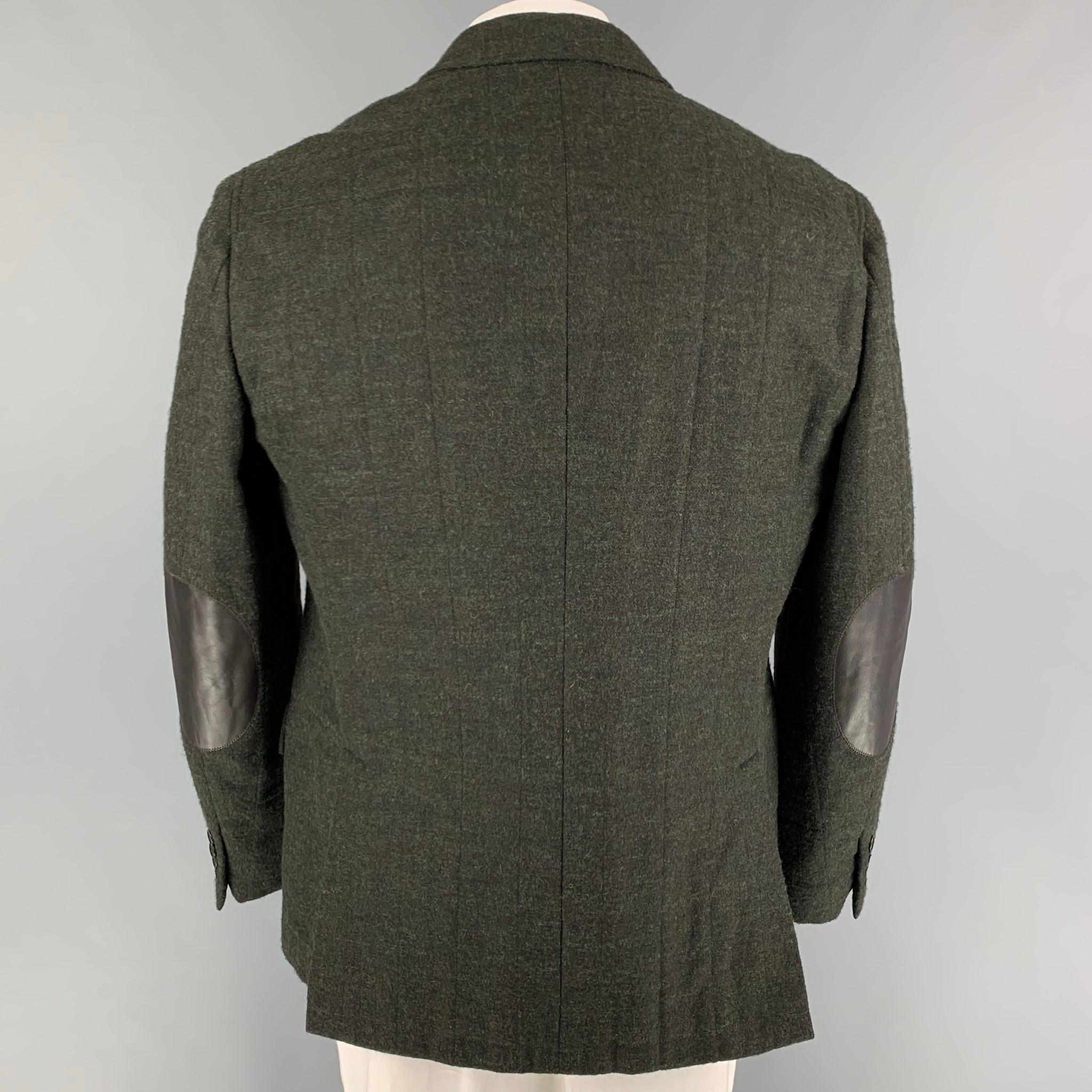 hunter green sport coat